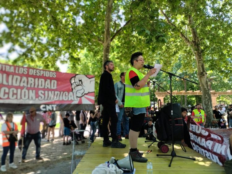 Masiva manifestación por el 1º de mayo de los sindicatos de clase