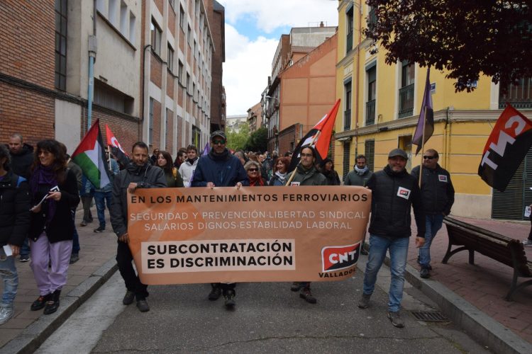 Crónica del 1 de Mayo combativo 2024 en Valladolid: ¡no callaremos!