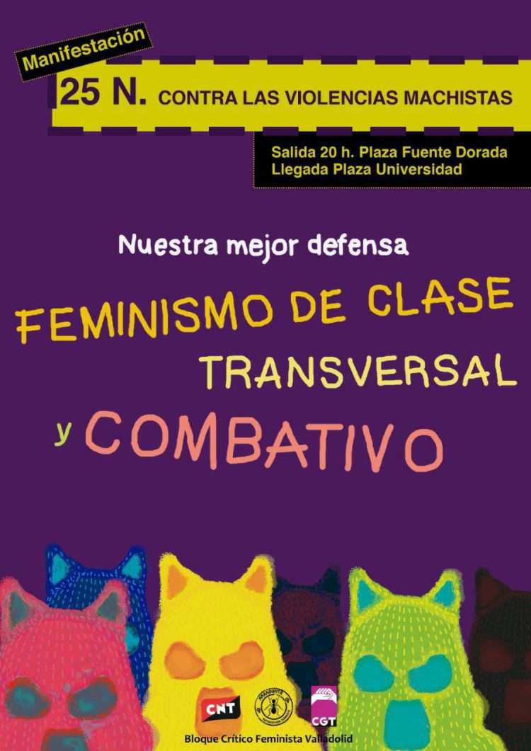 25N. Día Internacional contra las violencias machistas