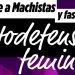 25N: Frente a machistas y fascistas, autodefensa feminista