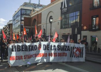 Estuvimos en la manifestación de Madrid por las #6deLaSuiza