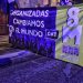 Más de un millar de personas ha apoyado la convocatoria de manifestación del Bloque Crítico Feminista