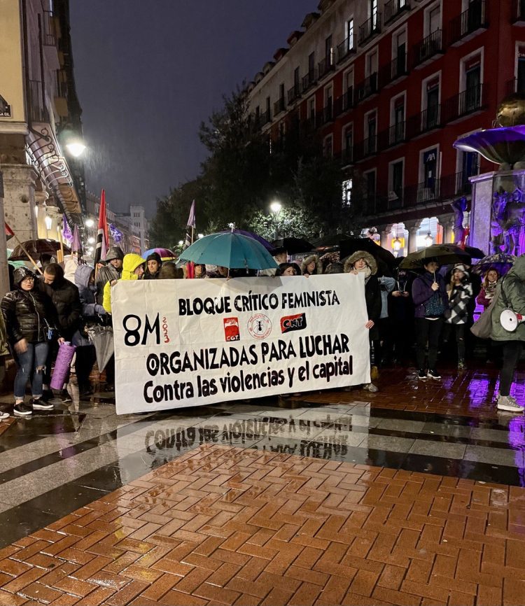 MANIFESTACIÓN 8M: “ORGANIZADAS PARA LUCHAR: Contra las violencias y el capital”