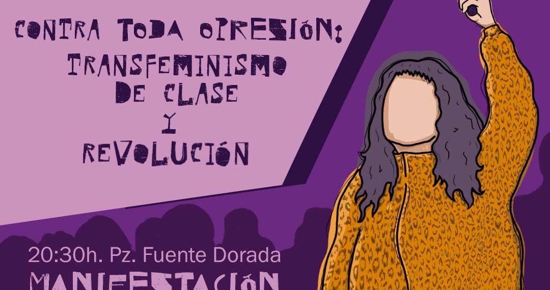 8M Combativo: Manifestación del Bloque Crítico Transfeminista