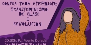 8M Combativo: Manifestación del Bloque Crítico Transfeminista