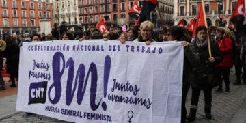 #8M: CNT convocará huelga general feminista de 24 horas el 8 de marzo