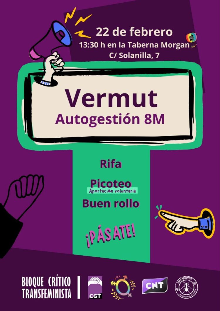 Vermú 8M combativo