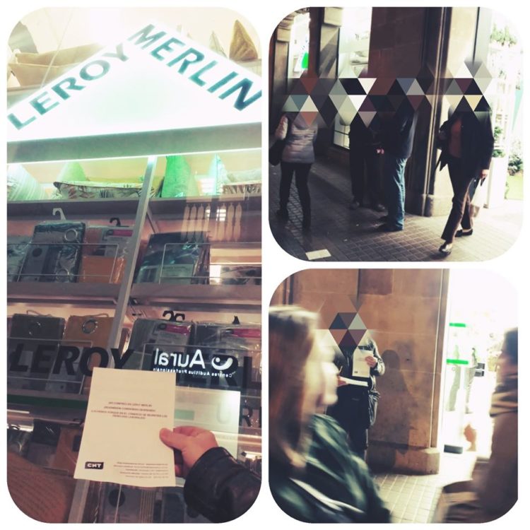 [Salamanca] CNT en Leroy Merlin