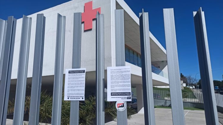 Éxito rotundo ayer en la jornada de lucha estatal de CNT por el caso de acoso en Cruz Roja Valladolid