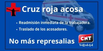 Recta final del caso de acoso y despido de una trabajadora en Cruz Roja Valladolid