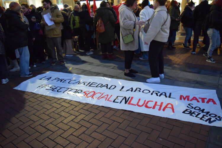 «Somos Belén»: concentración en Valladolid contra la privatización del sector social