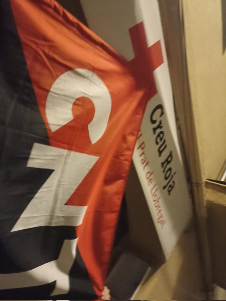 Éxito rotundo ayer en la jornada de lucha estatal de CNT por el caso de acoso en Cruz Roja Valladolid