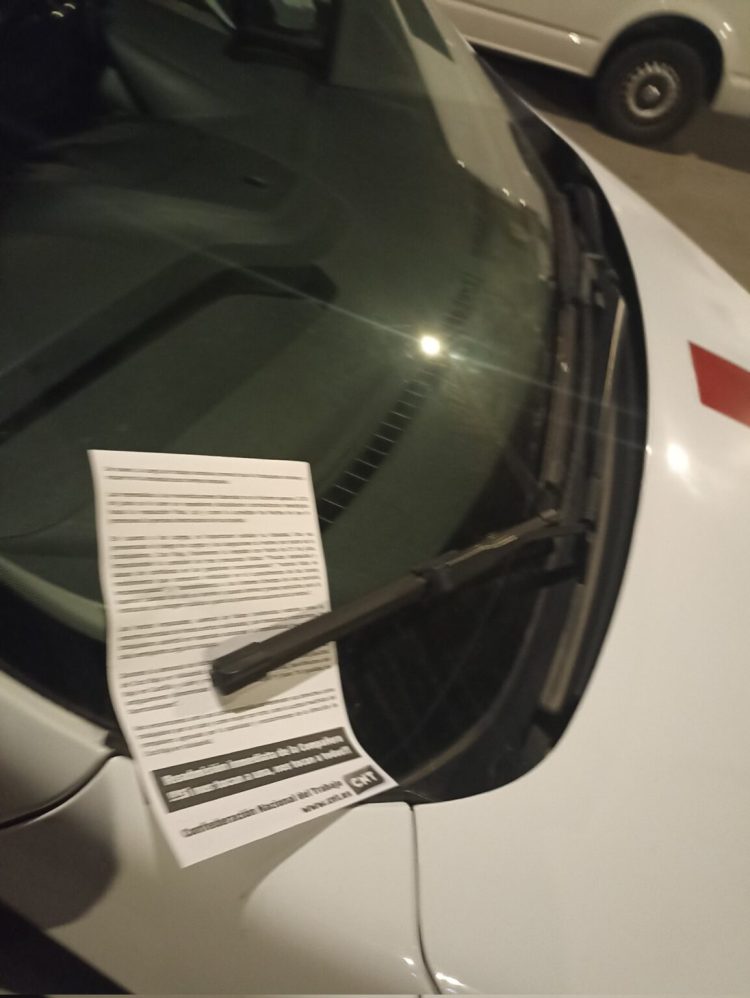 Éxito rotundo ayer en la jornada de lucha estatal de CNT por el caso de acoso en Cruz Roja Valladolid