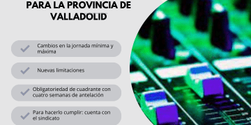 El sector de Espectáculos cuenta con convenio para la provincia de Valladolid