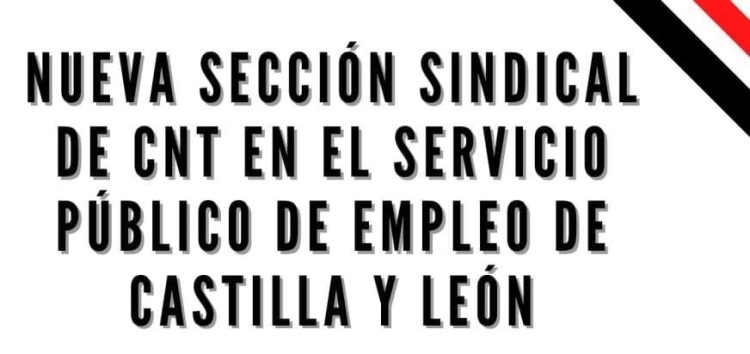 Nueva sección sindical de CNT en el ECYL