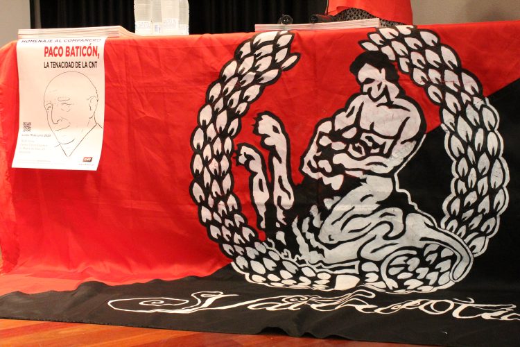 «Resistimos porque nos apoyábamos»: Homenaje a Paco Baticón, la tenacidad de la CNT