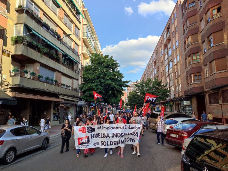 Primera semana de huelga en Soldelim2016