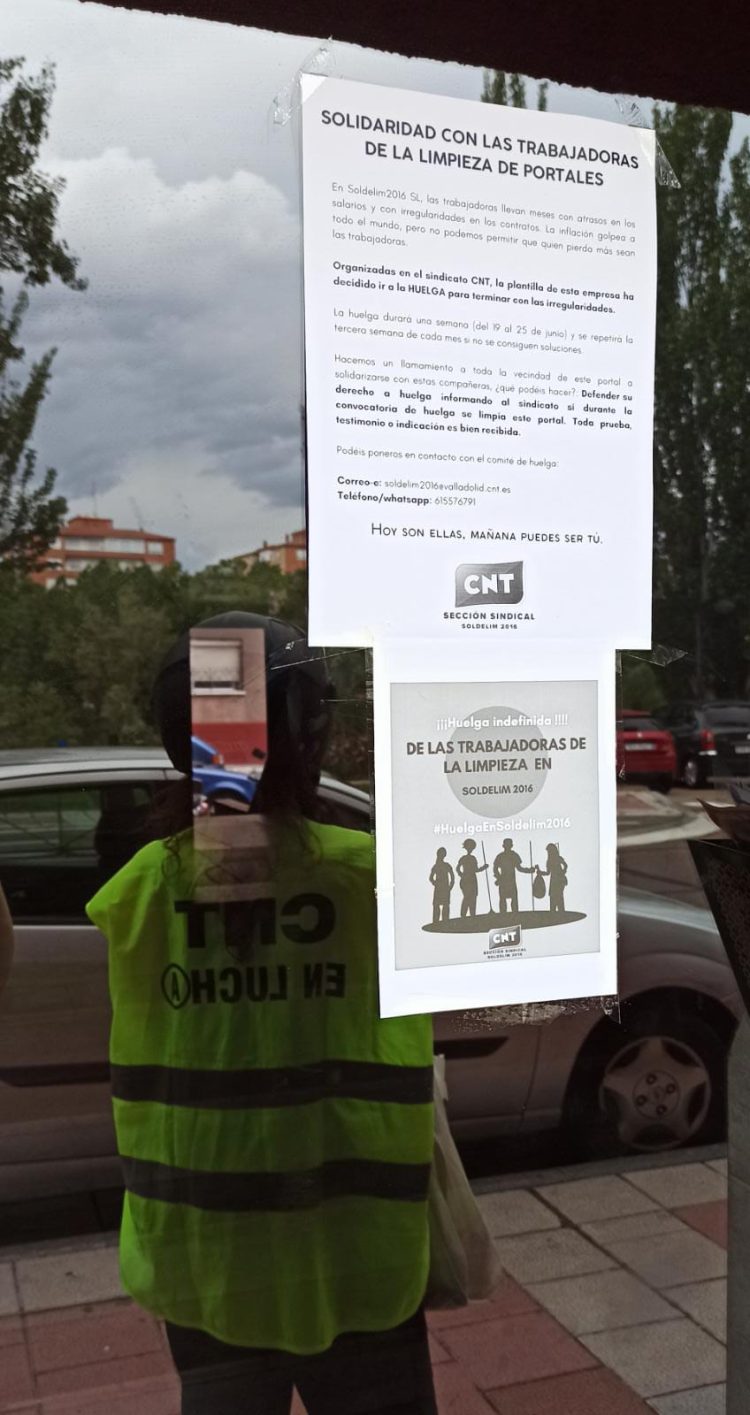 Primera semana de huelga en Soldelim2016