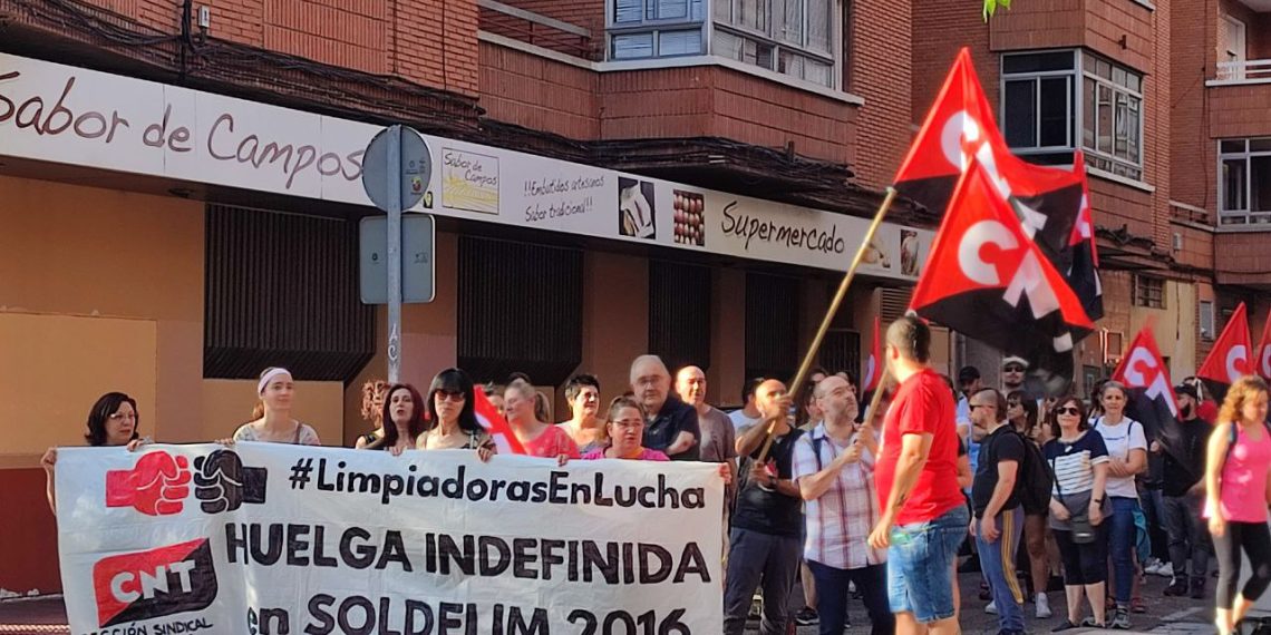 Primera semana de huelga en Soldelim2016