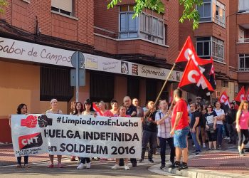 Primera semana de huelga en Soldelim2016
