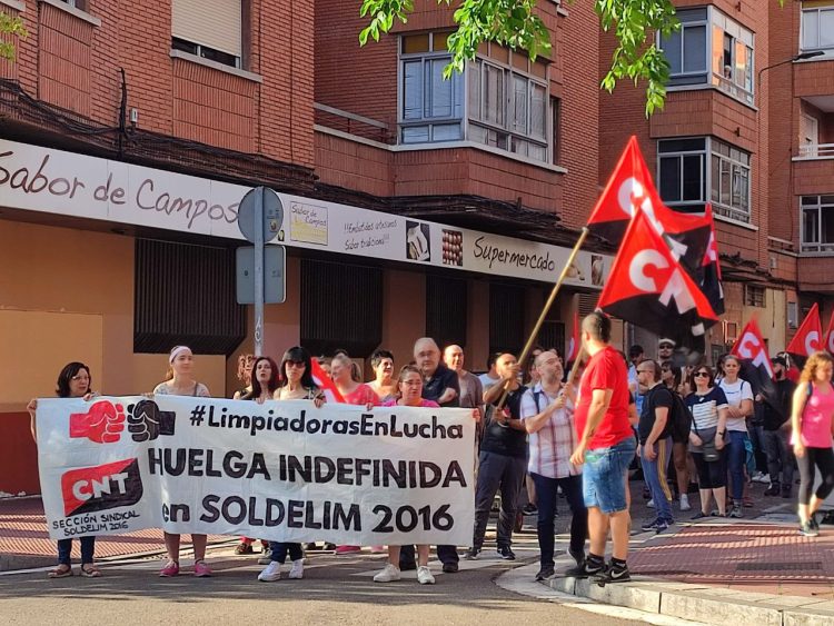 Primera semana de huelga en Soldelim2016
