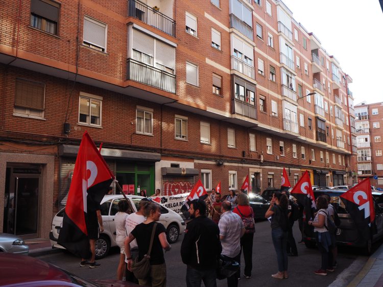 Primera semana de huelga en Soldelim2016