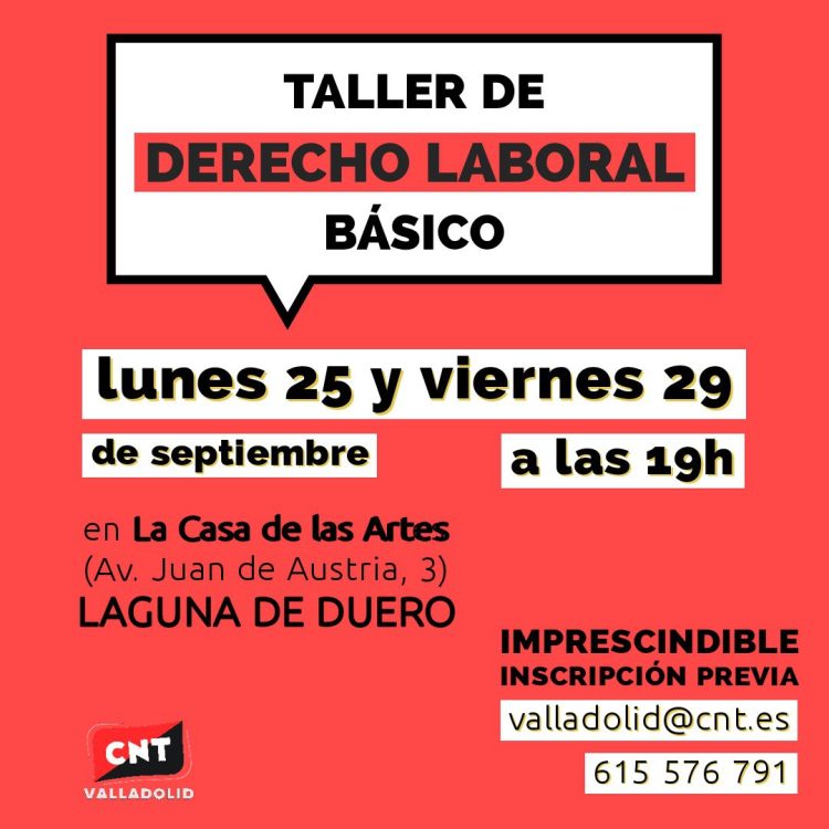 Taller de Derecho Laboral Básico