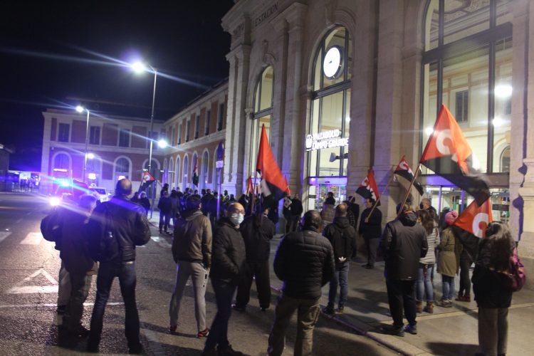 Crónica de la manifestación del 18 de noviembre UTE-LAV
