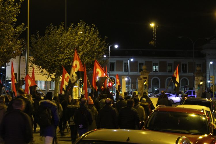 Crónica de la manifestación del 18 de noviembre UTE-LAV