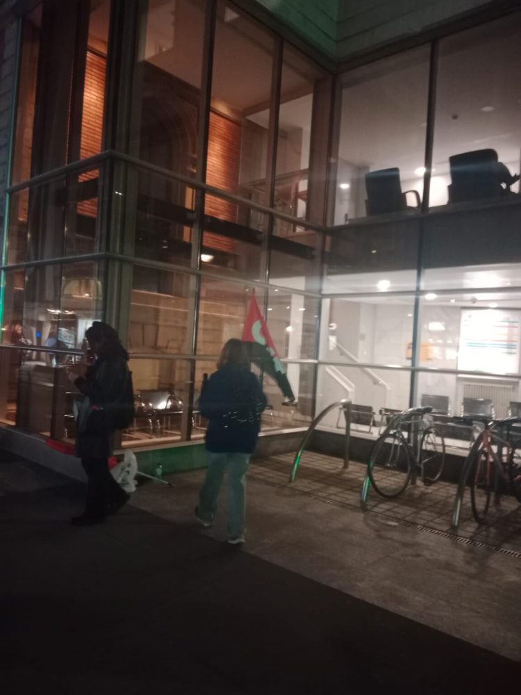 Éxito rotundo ayer en la jornada de lucha estatal de CNT por el caso de acoso en Cruz Roja Valladolid