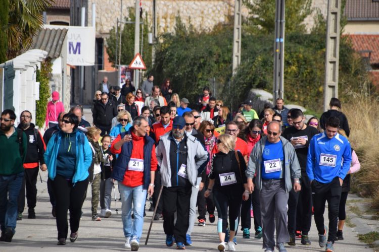 Huellas de la V Carrera Popular Contra El Paro en Traspinedo