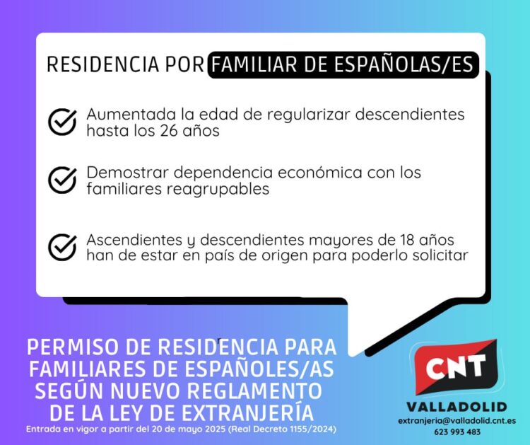 No al nuevo Reglamento de Extranjería