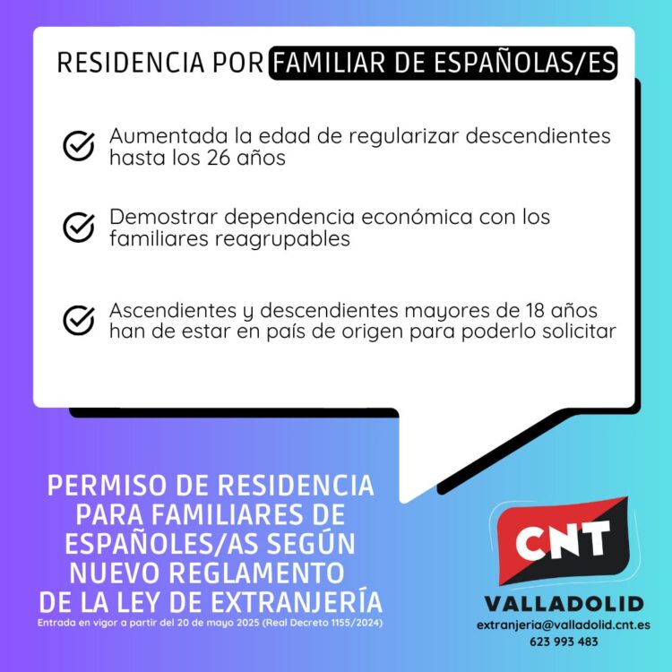 No al nuevo Reglamento de Extranjería