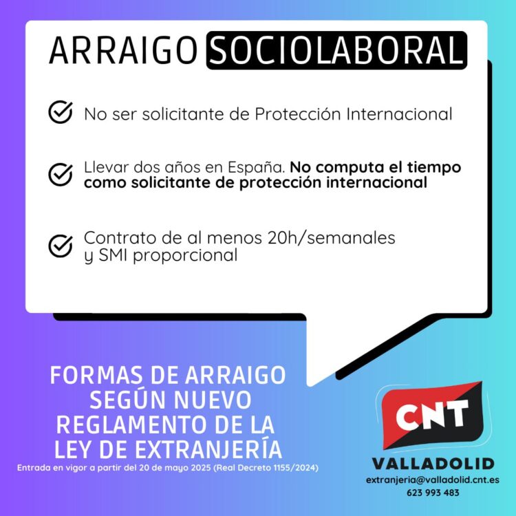 No al nuevo Reglamento de Extranjería