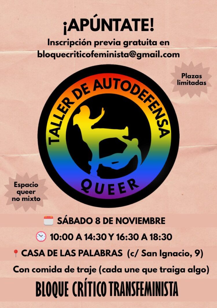 Taller de autodefensa queer