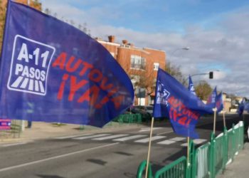 Las obras de ejecución de la autovía A-11 son escenario de la precariedad