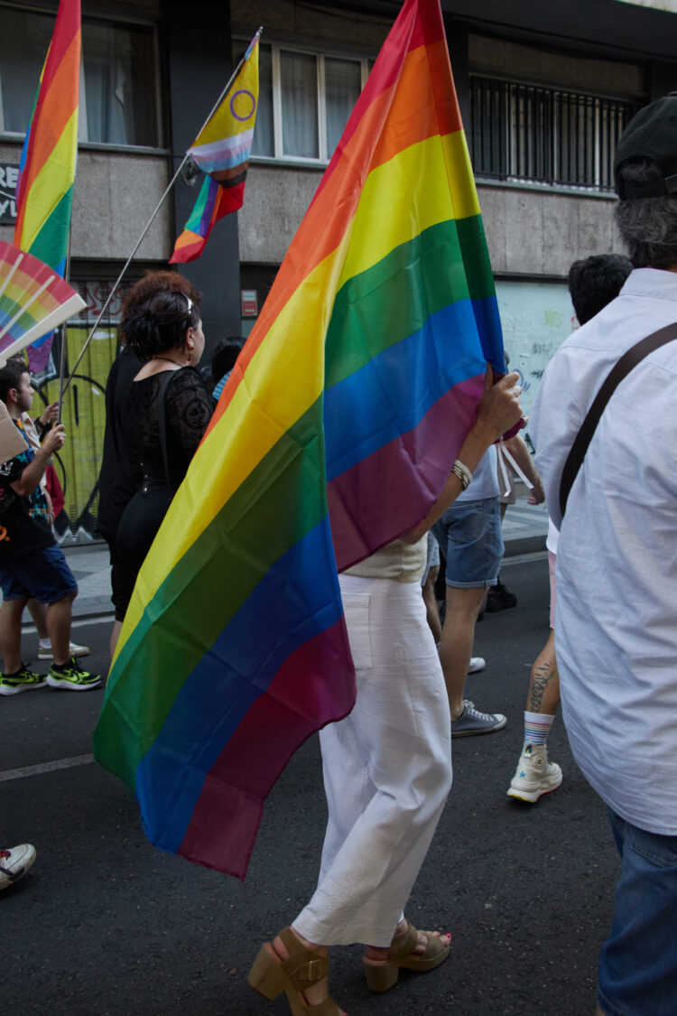 28 de junio de 2025, manifestación del Orgullo Crítico en Valladolid