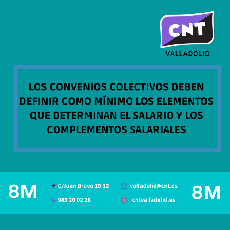 Tabla reivindicativa de CNT para el avance en igualdad y derechos