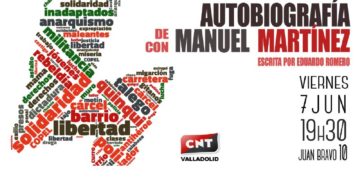 Presentación en Valladolid de ‘Autobiografía de Manuel Martínez’