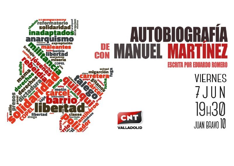 Presentación en Valladolid de ‘Autobiografía de Manuel Martínez’