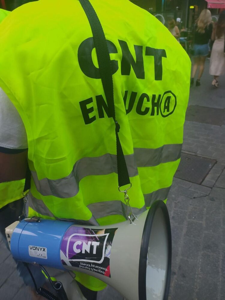 Piquete frente al bar Monsó 1