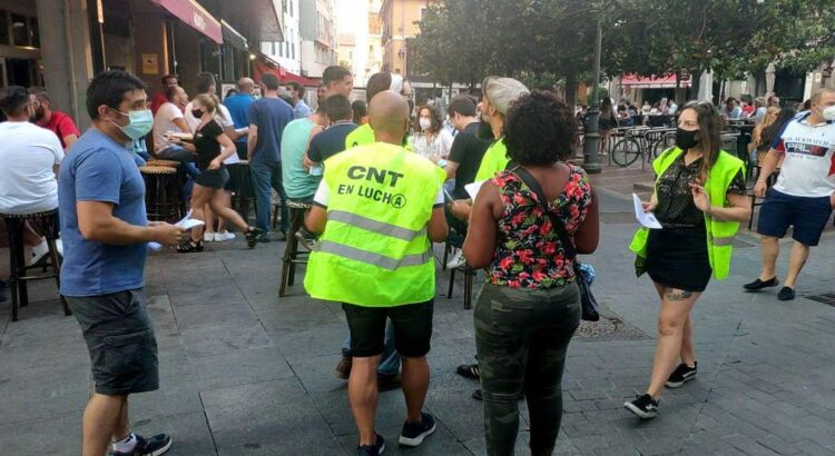 Piquete frente al bar Monsó 1