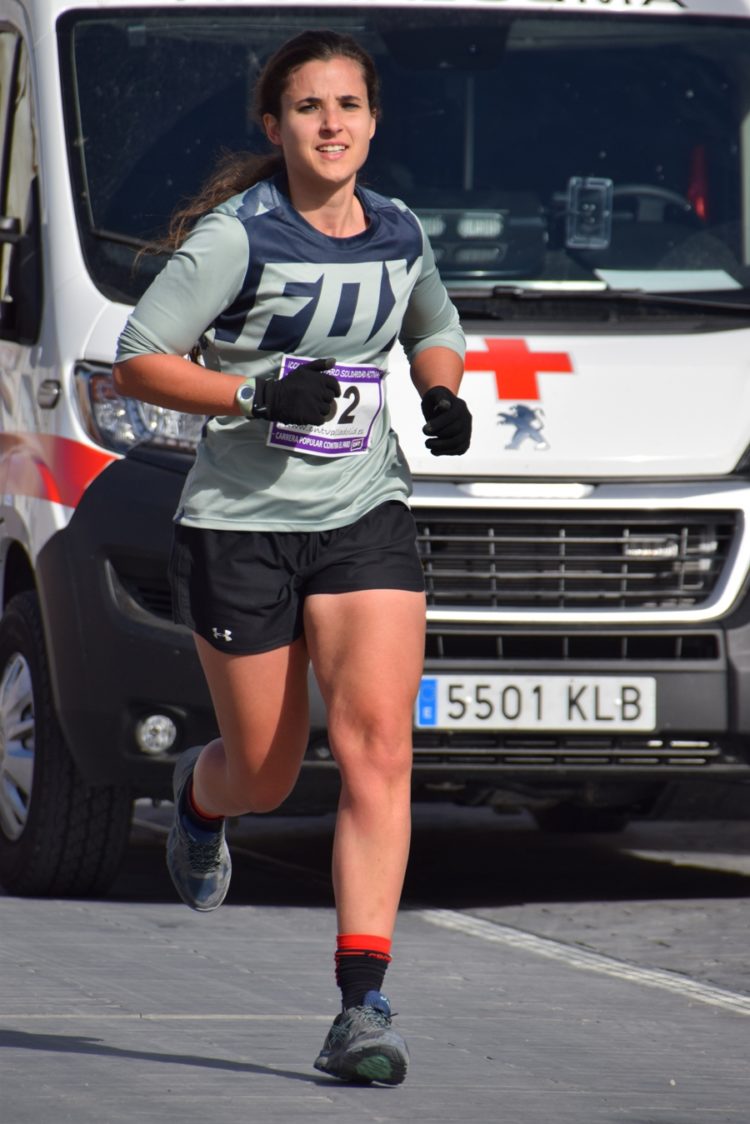 Huellas de la V Carrera Popular Contra El Paro en Traspinedo