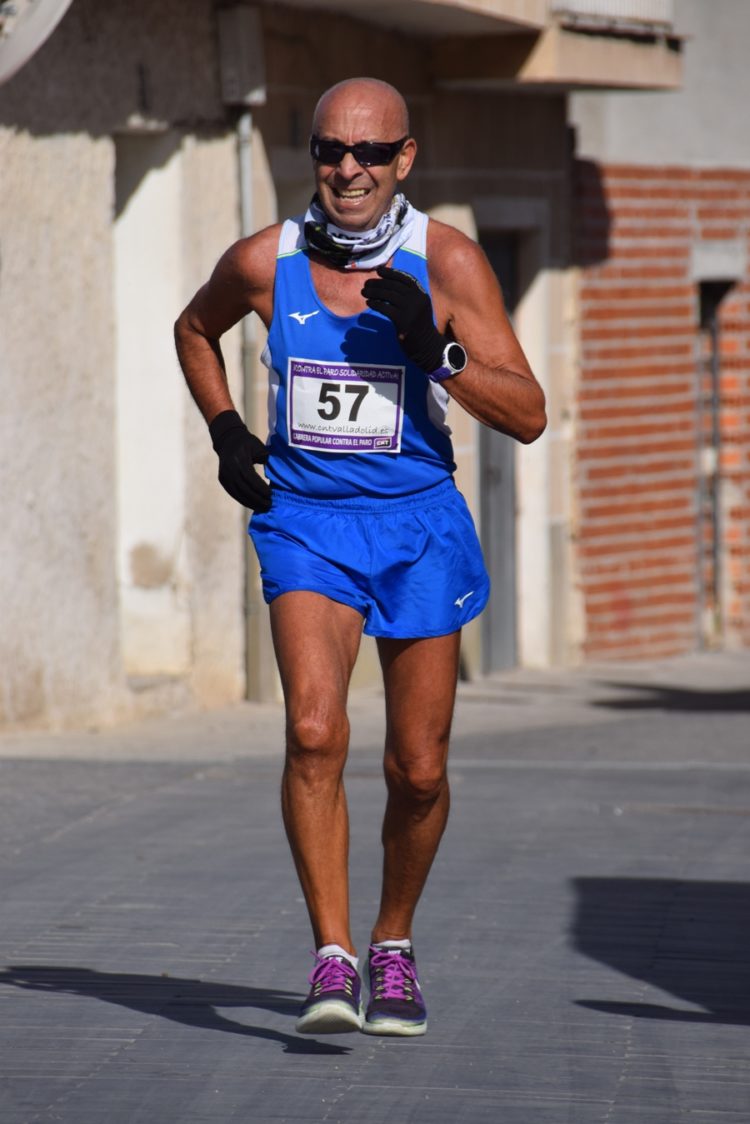 Huellas de la V Carrera Popular Contra El Paro en Traspinedo