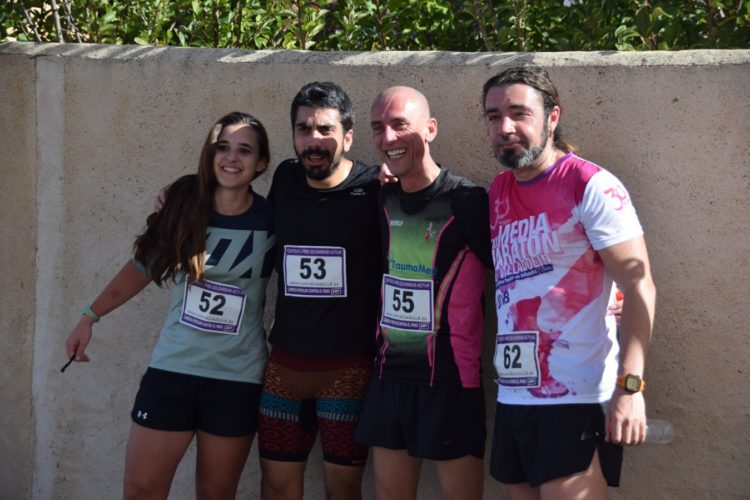 Huellas de la V Carrera Popular Contra El Paro en Traspinedo