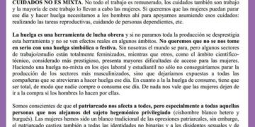 La huelga no es una fiesta: Cuatro ejes de Huelga General Feminista