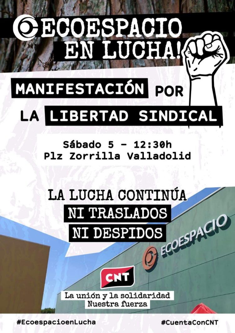 Manifestación por la Libertad Sindical