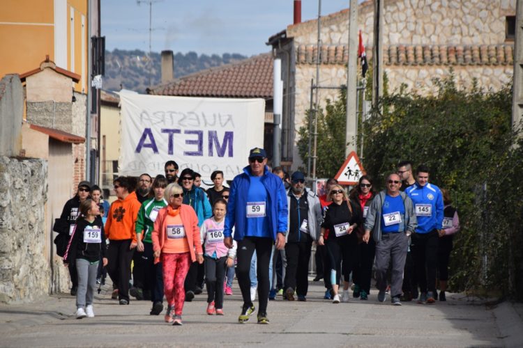 Huellas de la V Carrera Popular Contra El Paro en Traspinedo