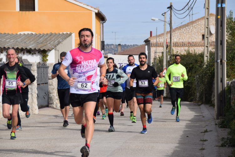 Huellas de la V Carrera Popular Contra El Paro en Traspinedo