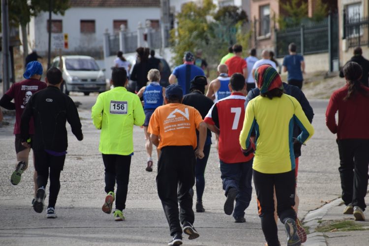 Huellas de la V Carrera Popular Contra El Paro en Traspinedo
